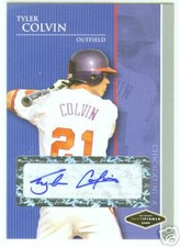 Tyler Colvin Colorado Rockies 2006 Justifiable Auto /100