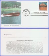 USA5 #4161 U/A FLEETWOOD FDC   Vintage Mahagony Speedboats - 1954 Chris-Craft