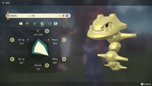 STEELIX ALFA SHINY 6IV FULLY TRAINED + ALL MOVES - LEGGENDE POKEMON: ARCEUS - Imagen 1 de 3