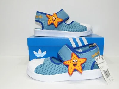 Sandalias Adidas Original Superstar 360 UNISEX Juvenil talla 3 Azul/Blanco Foto 1 de 4