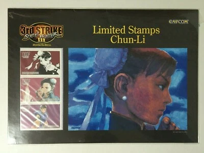 Estampillas limitadas Capcom Street Fighter III 3rd Strike Chun-Li Japón Foto 1 de 4