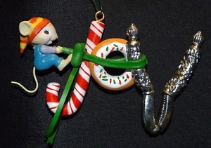 1991 ENESCO ORNAMENT ~ " TIE-DINGS OF JOY " ~ 3rd COLLECTOR'S PROOF EDITION MIB - Bild 1 von 14