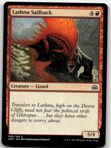 MTG Lathnu Sailback Aether Revolt 89/184 Regular Common - Picture 1 of 1