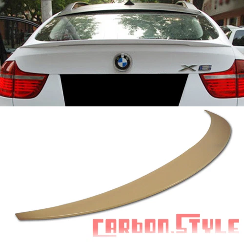 Unpainted For BMW E71 X6 Performance Type Trunk Boot Spoiler Rear ABS 2014 Foto 1 de 1