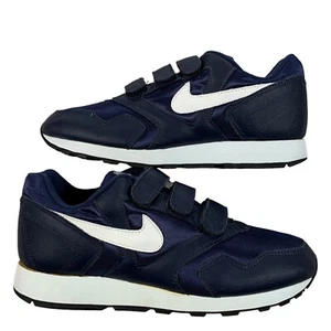 Vintage 90s Nike Decade V Midnight Navy Blue Heavens Gates 1995 Sneakers Sz 8.5 - Picture 1 of 9