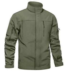 Mens Tactical Jacket Softshell Waterproof Cargo Work Jacket Outdoor Hiking Coats - Picture 1 of 47