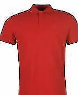 Mens New Plain Pique Polo Shirt Cotton Blend Tee Golf Collar Casual Shirt S-5XL - Picture 1 of 10
