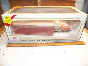 Vintage MODELL POWER Loco Wartungsgebäude & Dummy Loco #629 Nenngröße H0 - Bild 1 von 5