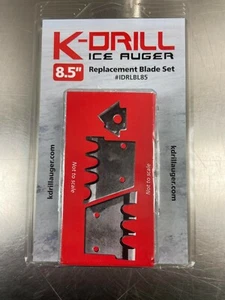 K-DRILL NEW OEM Ice Auger 8.5" Replacement Blade Kit # IDRLBL85 - Picture 1 of 1