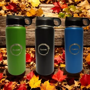 Bundle of 3 stainless steel Coffee & water bottles 32 oz - Picture 1 of 8