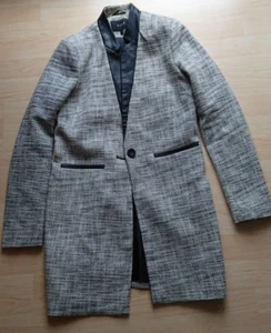 Blazer - Long Jacke - Gr. S - schwarz-weiß - von VILA - guter Zustand! - Bild 1 von 3