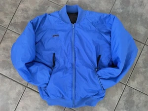 Vintage Columbia Herren (M) Thermo Bomber Jacke 90s WENDEBAR blau schwarz RAR - Bild 1 von 8