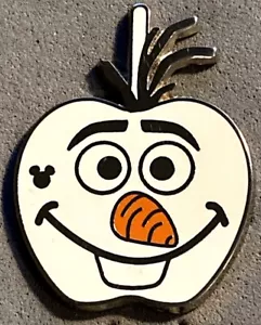 DISNEY WDW 2015 HIDDEN MICKEY SERIES CHARACTER CANDY APPLES OLAF FROZEN PIN - Picture 1 of 2