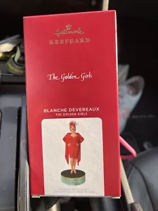 HALLMARK 2021 The Golden Girls BLANCHE DEVEREAUX  Sound Ornament  - Picture 1 of 2