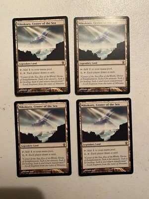 Mikokoro, Center of the Sea MTG Saviors of Kamigawa Magic The Gathering x4 Rare - Image 1 of 2