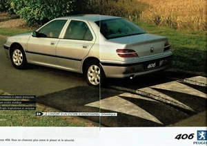 Publicité Advertising 520 1999 Peugeot 406 amortisseurs clapets ( 2 pages) - Picture 1 of 1