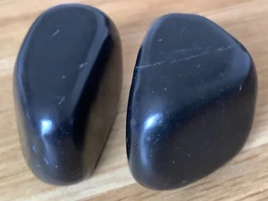 Shungite Very Large Tumblestones x 2. Protect from EMF, Purifies Water. - Picture 1 of 7