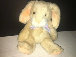 DE COLECCIÓN COMMONWEALTH MARRÓN BRONCEADO CONEJITO DE PASCUA PELUCHE CONEJO PELUCHE 11" - Imagen 1 de 6