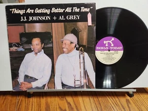 JAZZ/ R&B/SOUL NEAR MINT! LP J.J. JOHNSON AND AL GREY" THINGS ARE GETTING BETTER - Picture 1 of 2