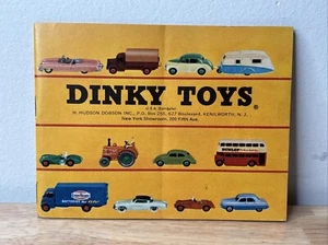 Catálogo fundido a presión Dinky Toys 1956/1957 vintage muy buen estado - Imagen 1 de 7