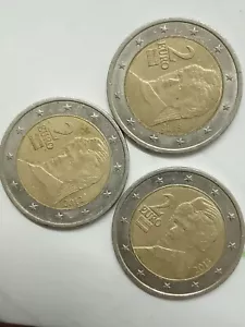 2 euro coins Austria 2012 2014 2015 lot X3 different rarest Austrian finds - Picture 1 of 5