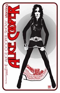 Póster de concierto Alice Cooper, Canned Heat Phoenix, Az 1972 11 X 17 enmarcado - Imagen 1 de 2