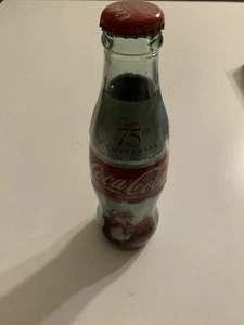Coca Cola 2007 75th Anniversary Sundblom Santa Holiday Flasche 8 oz. Neu - Lesen - Bild 1 von 2