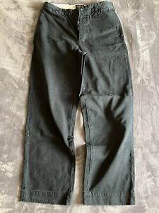 Vintage RRL Black Chino Pants 32 32