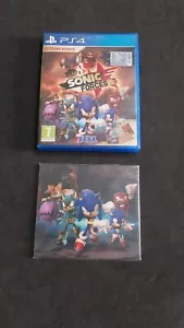 SONIC FORCES SONY PLAYSTATION 4 PS4 ITA USATO COMPLETO CON CARTOLINE - Foto 1 di 5