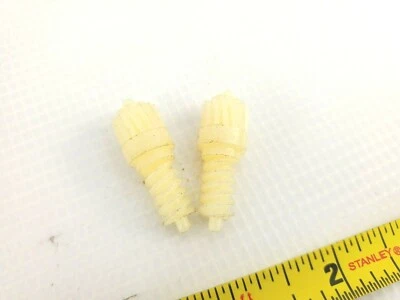 Lote de 2x Velocímetro Odómetro Medidor Plástico Engranaje Engranajes SW AC KS Foto 1 de 2