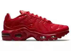 Nike Air Max Plus TN Tuned GS Triple Red University October DM8877-600 Women NBY - Picture 1 of 6