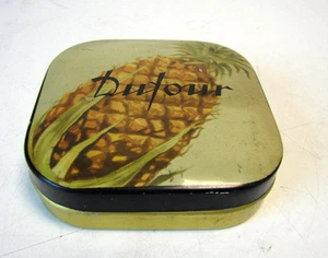 SCATOLA LATTA CARAMELLE DUFOUR  "GOCCE DI FRUTTA " - Picture 1 of 1