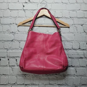 Coach Schultertasche Handtasche Leder Madison Phoebe Barbiecore Rosa - Bild 1 von 21
