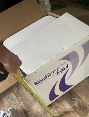 Kool Temp medium Styrofoam Insulated Shipping Cooler Box 17”x17"x15" - Image 1 of 4