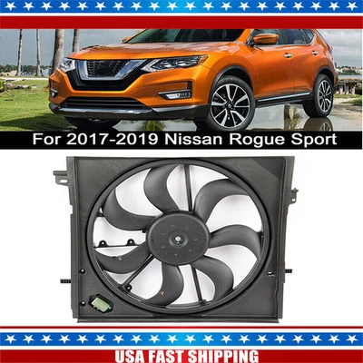 Conjunto de ventilador de refrigeración del radiador deportivo Nissan Rogue 2017~2019 2,0 L 214816MA0A Foto 1 de 4