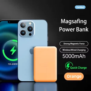 MagSafe Powerbank 5000 mAh Magnetisch Wireless & USB-C iPhone 17  16 15 Pro Max - Bild 1 von 19