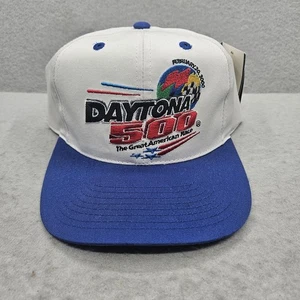 Daytona 500 Great American Race Snapback Hat (Checkered Flag Sports, NASCAR) NWT - Picture 1 of 11