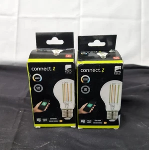 Eglo Connect.z Smart Home E27 Bombilla de Filamento LED, A60, aplicación, PACK DE 2 - Imagen 1 de 2
