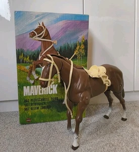 Vintage Welo Maverick horse toy, Germany 1970's.Marx thunderbolt or Lone Ranger - Picture 1 of 20