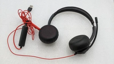 Jiamqishi Headset EH01 USB 3.5mm With Mic - Headphones Use w/ Computer & Phone - Image 1 of 4