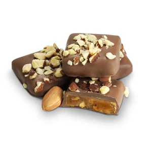 Albanese Milk Chocolate English Toffee with Almonds Choose Size Free Ship - Picture 1 of 3