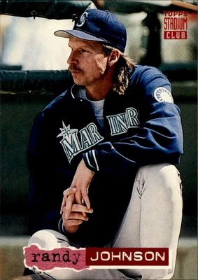 1994 Stadium Club #438 Randy Johnson Seattle Mariners - Image 1 of 2