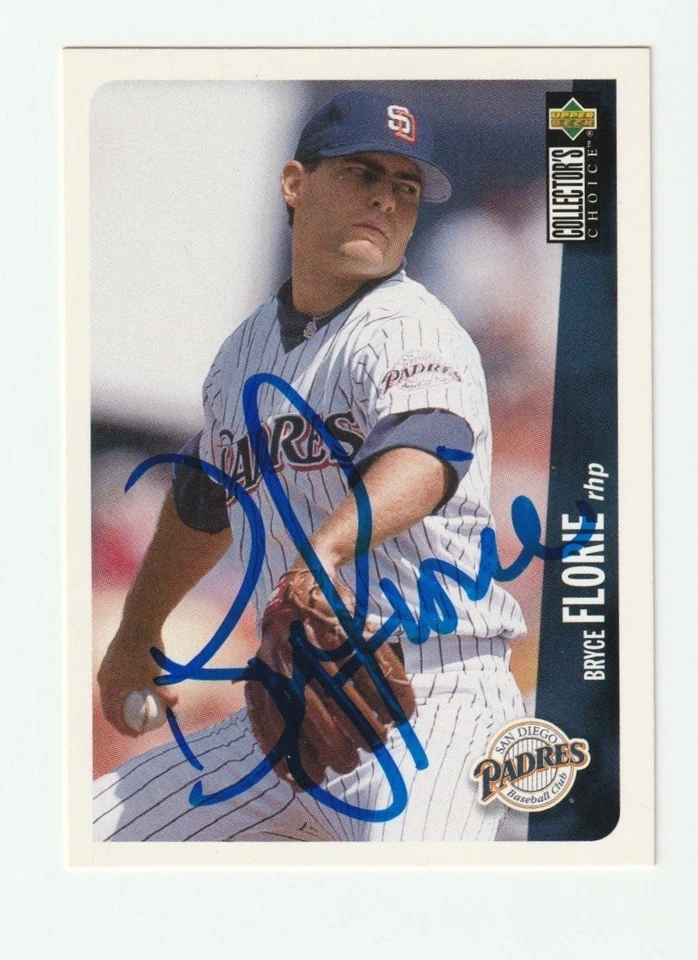 Bryce Florie Signed 1996 Upper Deck Collector's Choice Card Auto Autograph COA - Image 1 of 1