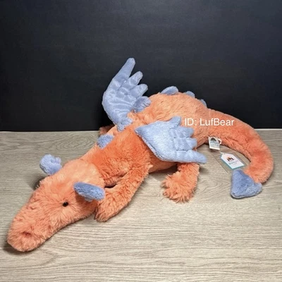 AUTHENTIC❗️Jellycat Persimmon dragon- NWT- SHIPS SAME DAY! - Image 1 of 4