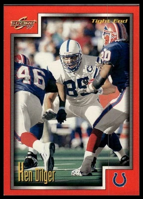 1999 Score #174 Ken Dilger - Image 1 of 2