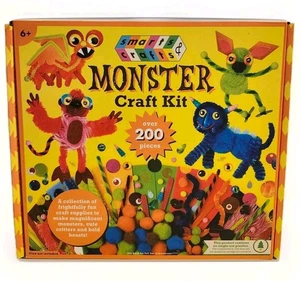 KIT ARTIGIANALE MOSTRO, 200+ Pezzi, per Bambini Età 6+ Halloween - Foto 1 di 4