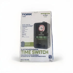 Control temporizador electromecánico universal multivoltaje Tork TU40 24 horas - Imagen 1 de 3