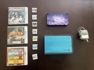 Nuevo Nintendo 3DS XL USADO Galaxy Edition Foto 1 de 3