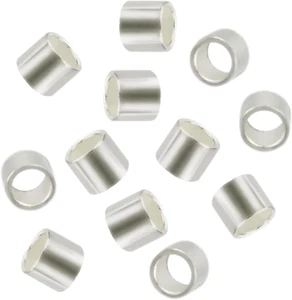 30 Pcs Crimp Beads for Jewelry Making - S925 Sterling Silver Crimping Beads, 2 M - Picture 1 of 7