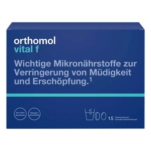 Orthomol Vital F Granulat/ Kapseln/Tabletten Kombipackung, 15Stk. PZN 01319637 - Bild 1 von 1